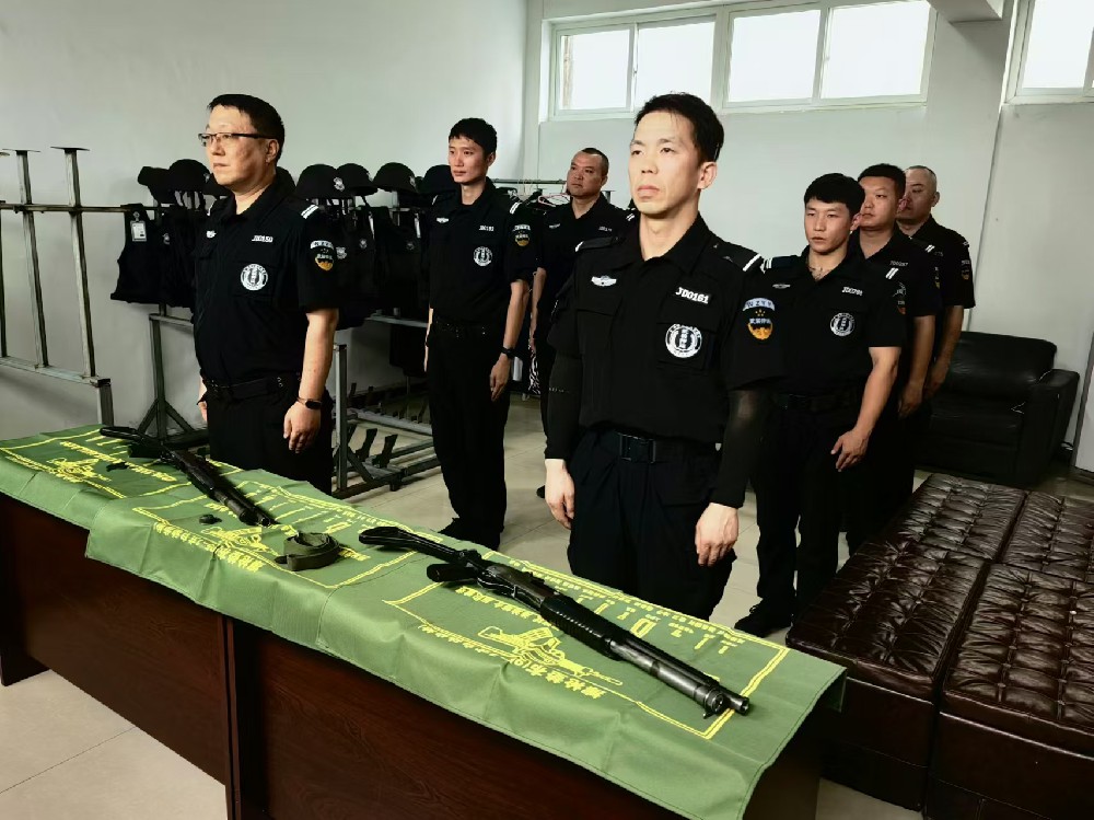 持槍人員崗中培訓(xùn)